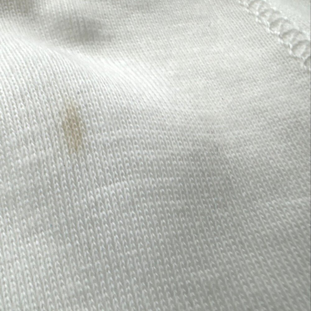 Lauren Ralph Lauren Shirt Small Trim Zip Neck Short Sleeve White Preppy NEW read - Picture 8 of 10